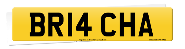 Registration number BR14 CHA